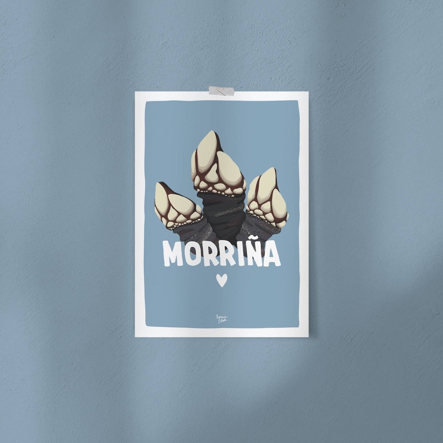 Lámina Ilustración Percebe Morriña