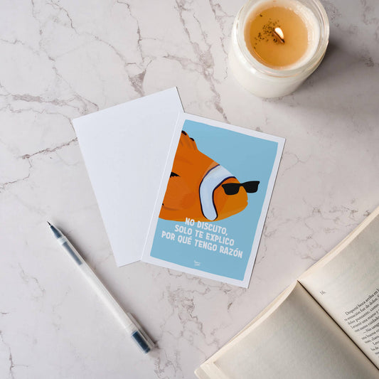Mini Print / No discuto, solo explico por qué tengo razón