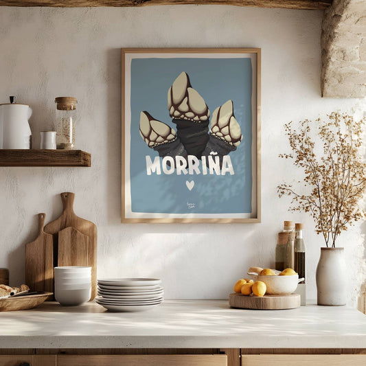 Lámina Ilustración Percebe Morriña
