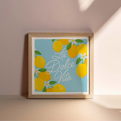 Lámina limones La Dolce Vita