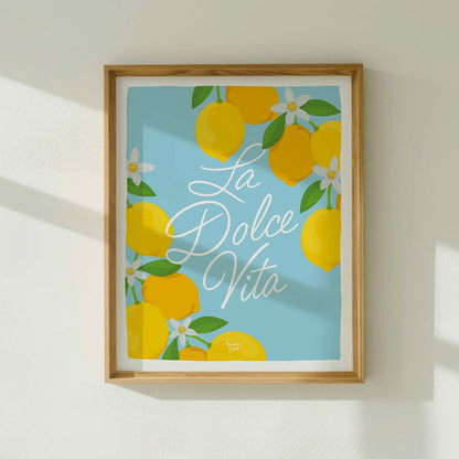 Lámina limones La Dolce Vita