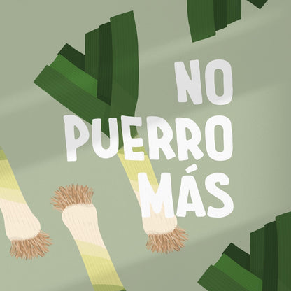 No puerro más Art Print