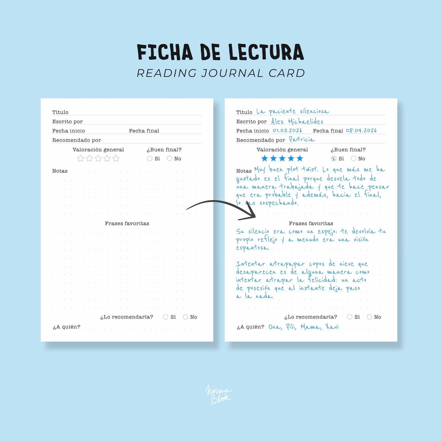 Pack 4 fichas de lectura "Frutas: Higo, Kiwi, Melón, Pomelo"