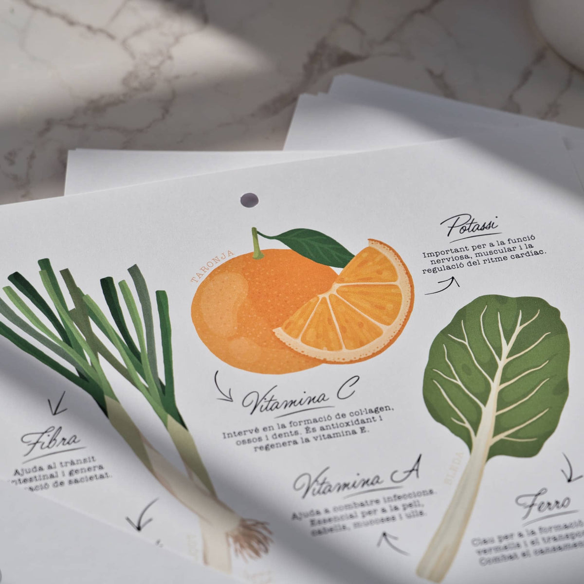 Calendario 2027 Frutas y Verduras de temporada