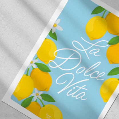 Lámina limones La Dolce Vita