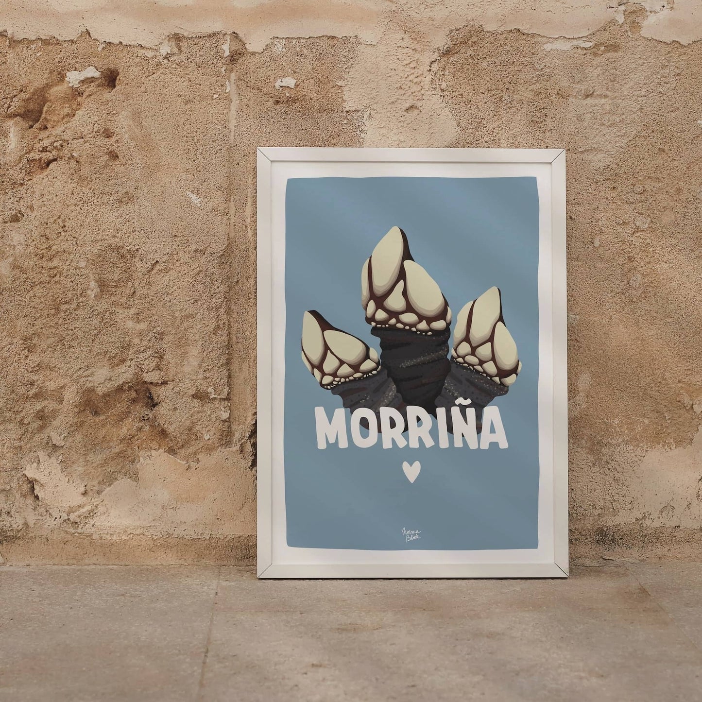 Lámina Ilustración Percebe Morriña