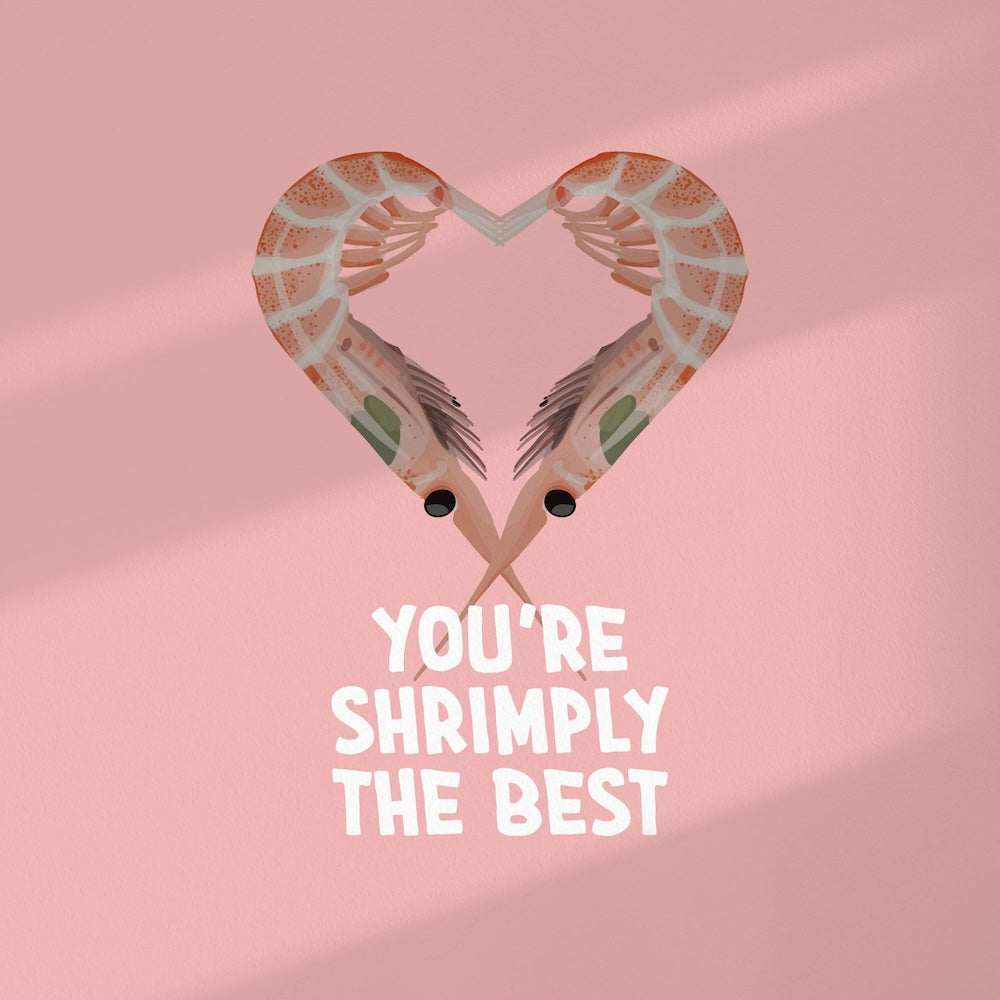 You are Shrimply the best Art Print