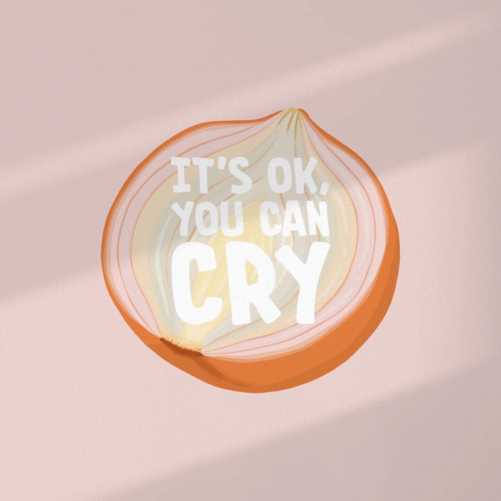 Lámina It's ok you can cry
