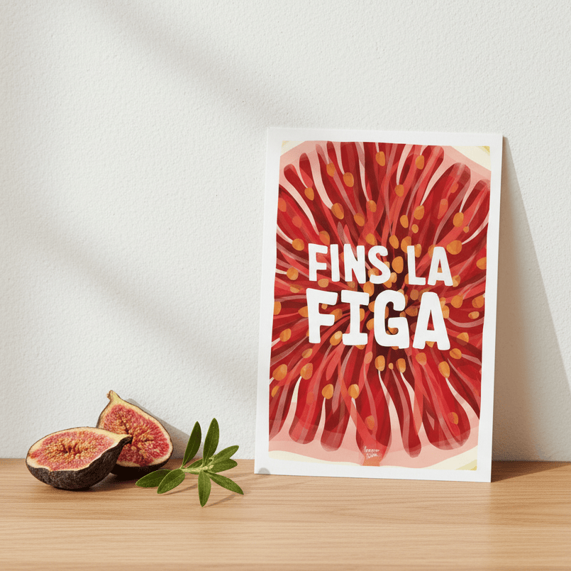 Mini Lámina Fins la Figa